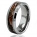 Tungsten Carbide Ring Camouflage Comfort Fit Wedding Band